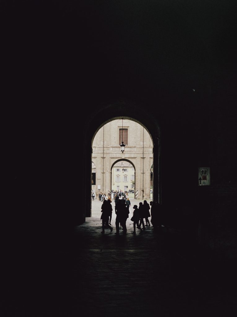 Photograph of the centre of Parma at the University Square. ©Sarah Beeusaert